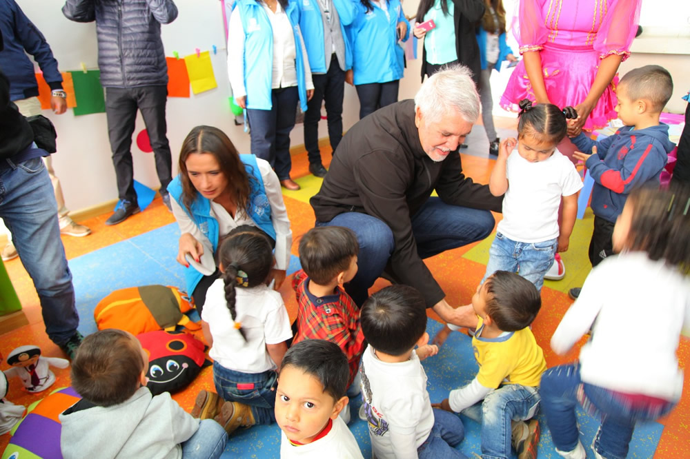 Alcalde Mayor de Bogotá entrega jardines infantiles en Rafael Uribe Uribe y Tunjuelito