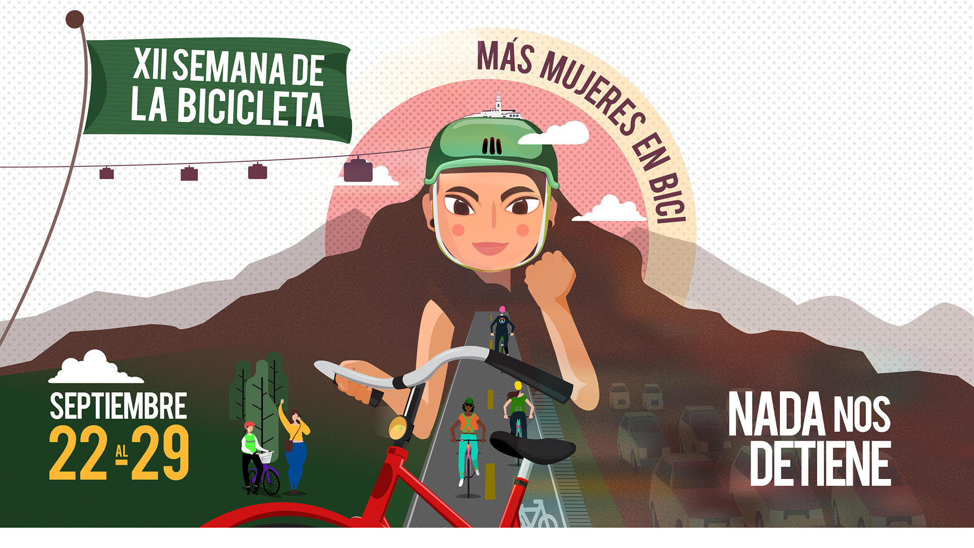 ‘Más mujeres en Bici’, el propósito de la XII Semana de la Bicicleta en Bogotá